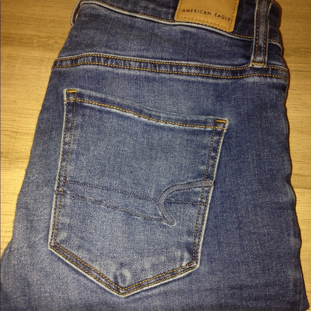 American Eagle size 4 Long high waisted jeggings